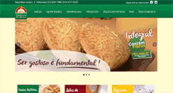 Desktop Screenshot of deliciasdoforno.com.br